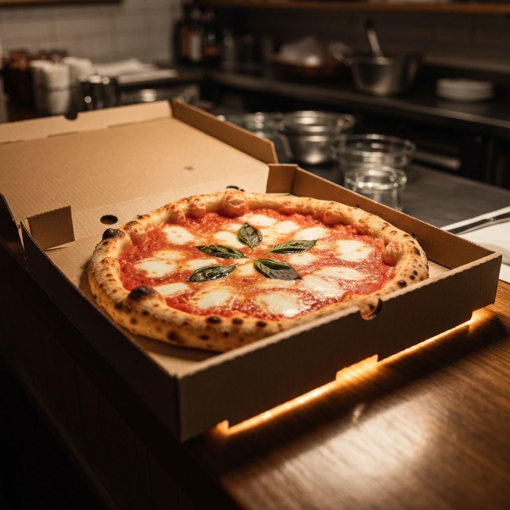 Pizza zum Mitnehmen