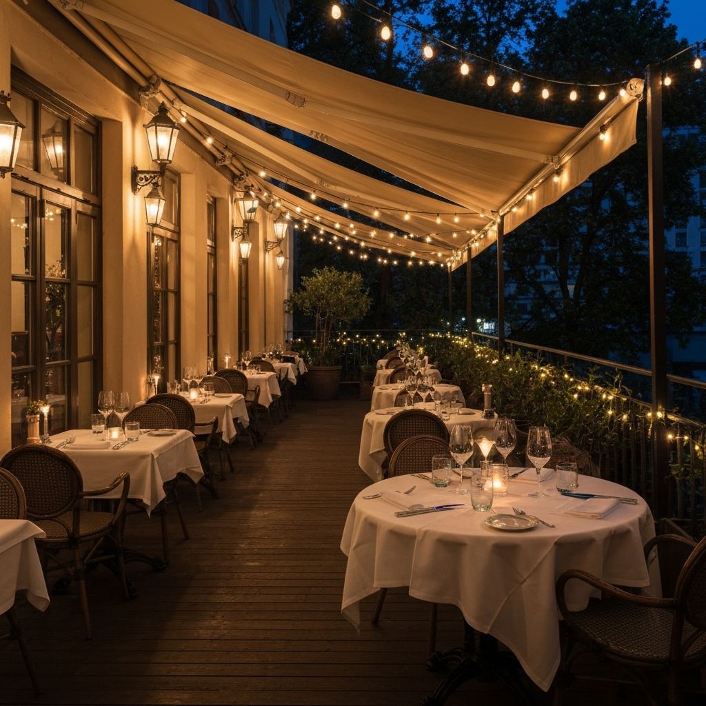 Terrasse Nachtbeleuchtung